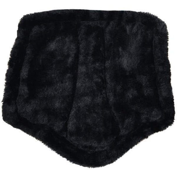 2025 Weatherbeeta Tough-Tec Comfy Fleece Brushing Boots 1027505 - Black / Black